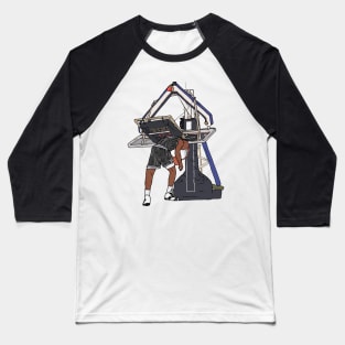 Shaquille O'Neal Broken Backboard Baseball T-Shirt